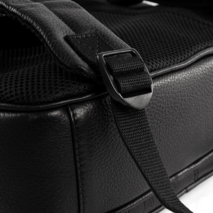 totes® Genuine Leather Backpack Black Extra Image 5